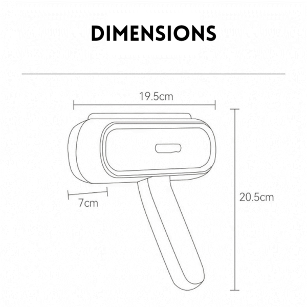 51 Rouleau Réutilisable Anti-Poils Animaux