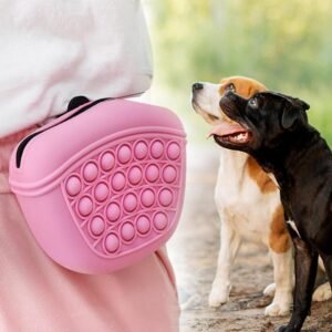 Pochette Friandises Chien en Silicone